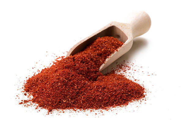 istock Tanduri Masala with shovel isolated on white. 539028252