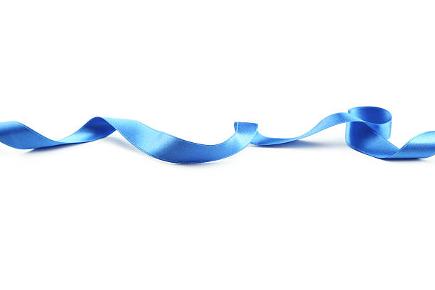 istock Beautiful ribbon on white background 539028293