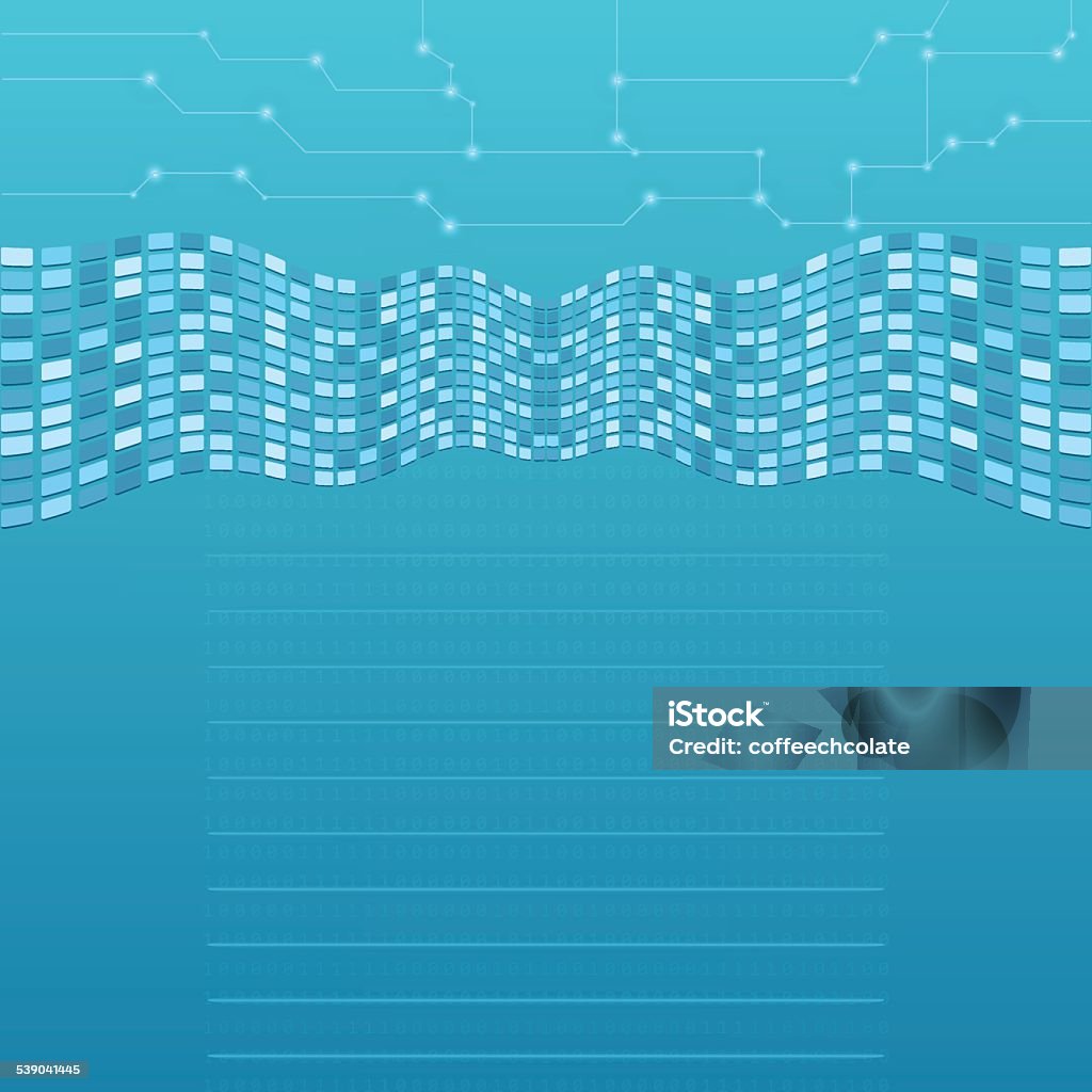 Abstract Computer Background Vector Stock Illustration - Download Image ...