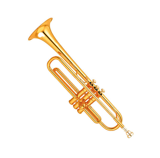 istock Golden trumpet isolated 539041895