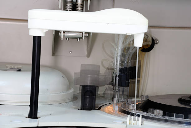 istock An automated analyzer is a medical laboratory instrument. 539042601