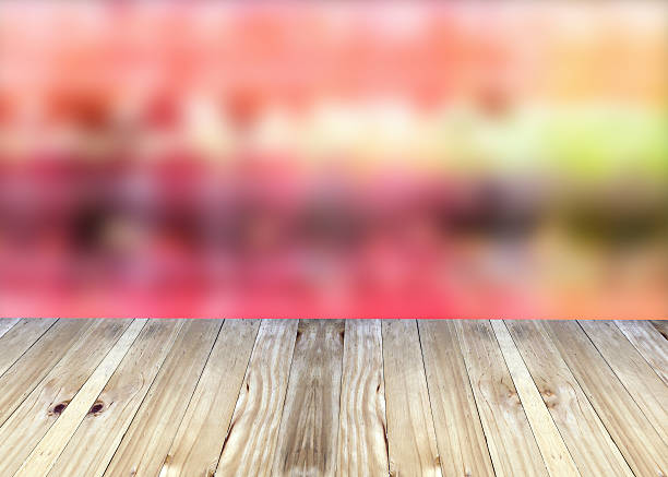 istock Broad planks and colorful blur background. 539055023