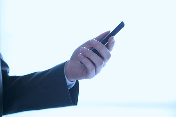 istock Businessman with a mobile phone 539055919