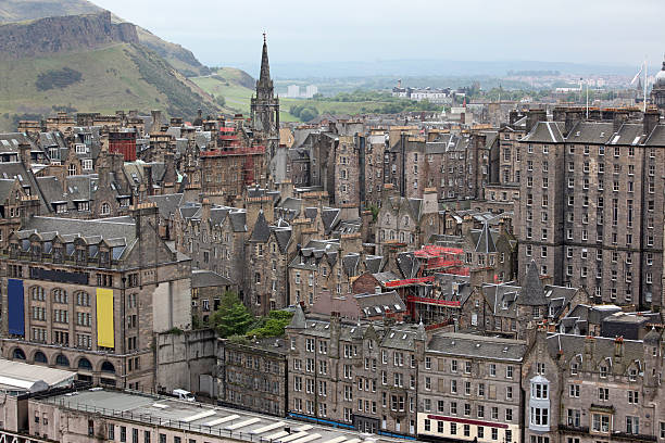 istock Aeriaal view Edinburgh, Scotland, UK 539058033