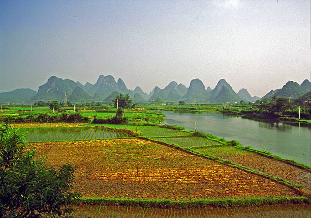 generic chinese landscape stock photo