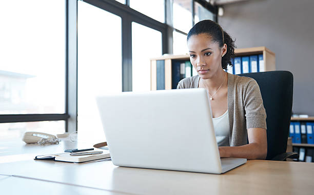 istock Focus and determination to take her to the top 539071715