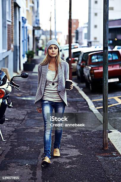 On An Early Morning City Stroll Stock Photo - Download Image Now - 20-29 Years, 2015, Adult