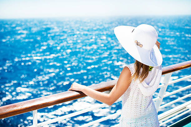 istock Woman enjoying on a cruise. 539078053