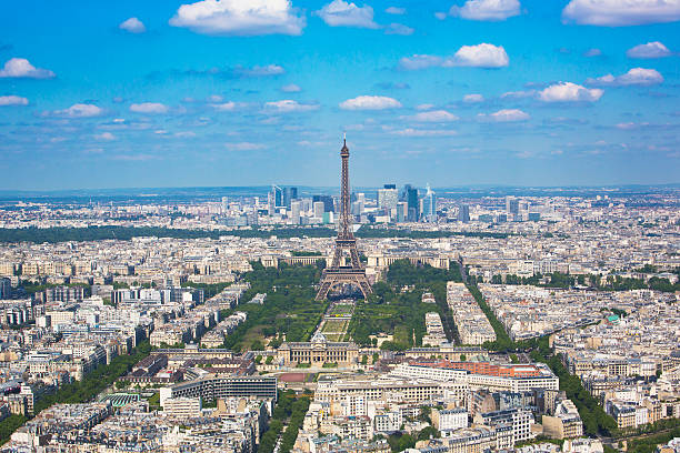 istock Aerial View of Paris 539080009