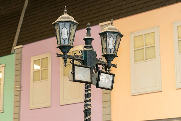 lamp in vintage market