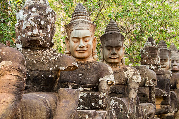 istock Angkor Wat, Cambodia Bayon Temple. 539085906