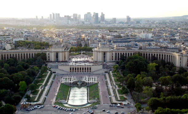 istock Aerial view of Paris 539089546