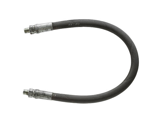 istock Hydraulic hose with fittings 539091921