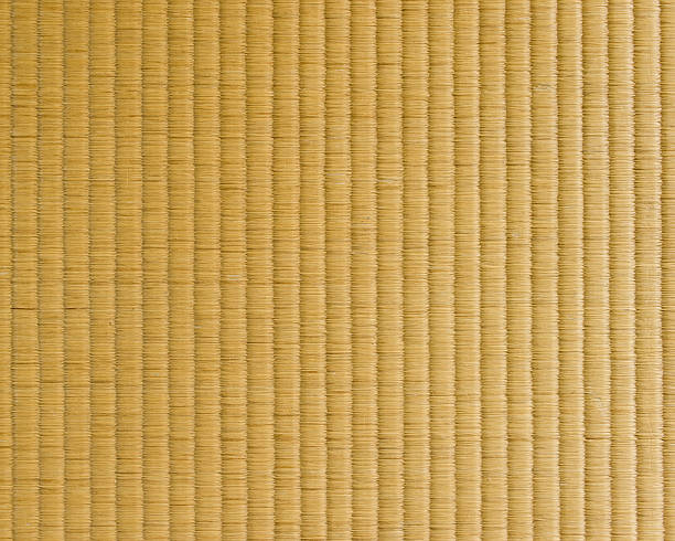 Japanese Tatami Mat stock photo