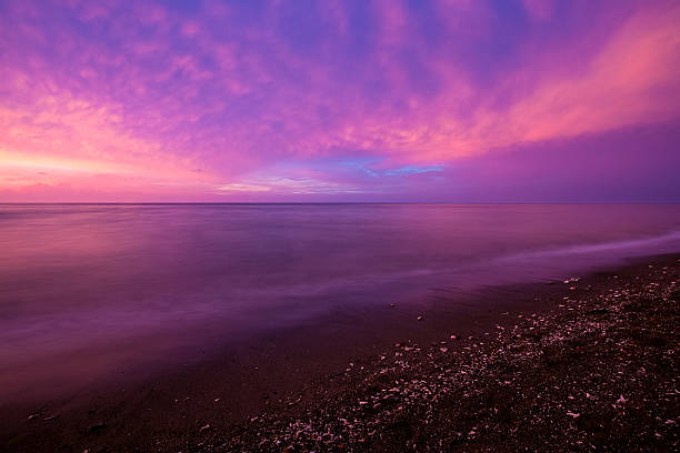 istock Vibrant tropical sunset at Bali indonesia 539092351