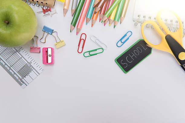 istock School supplies on white background ready for your 539092996