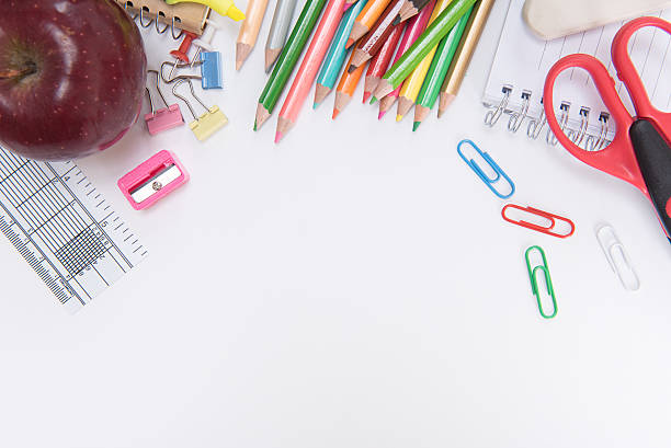 istock School supplies on white background ready for your 539093038