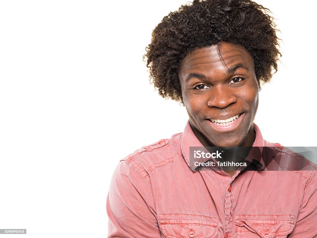 African Male Portrait Young man posing at camera. 16-17 Years Stock Photo