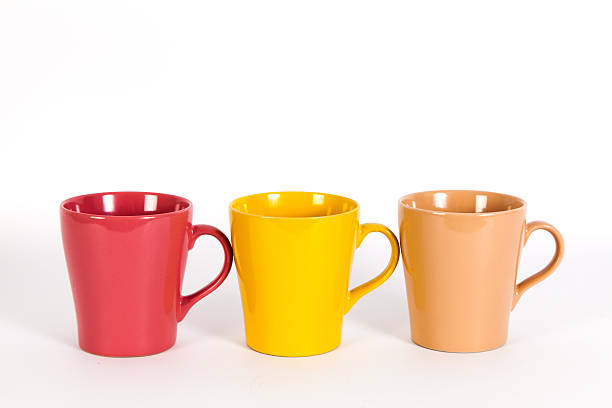 istock Set of colorful cups 539094600