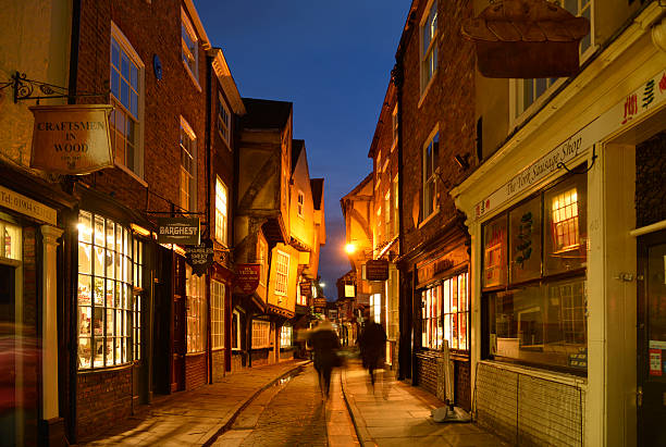 istock Shambles street scene in York. 539095671