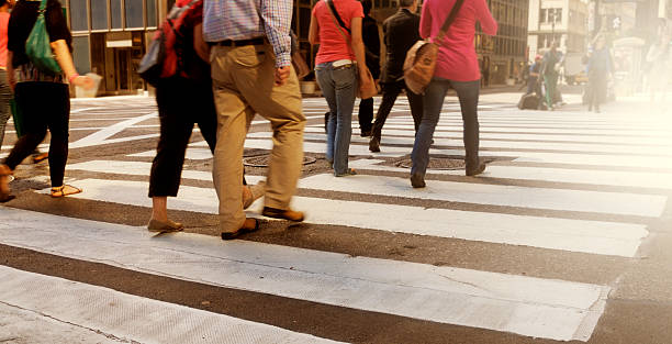 istock People crossing a street, NYC 539101662