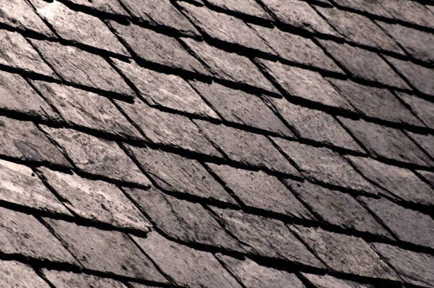 istock Cottage Roof Stales Sepia 539101862