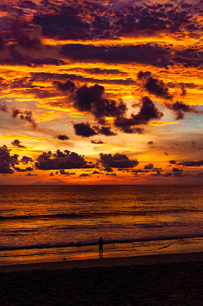 istock Golden twilight time after sunset in front of beach 539102876