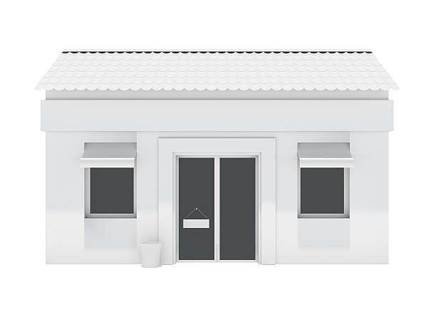 istock Shop building isolated on white background 539103518