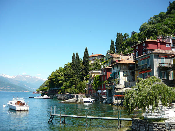istock Italian lakeside village on Lake Como 539103682