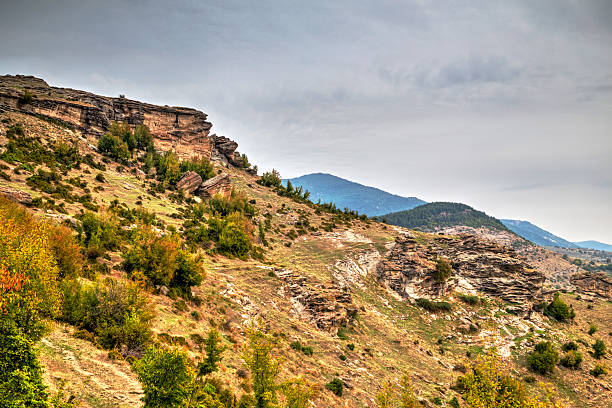istock Mountain landscape with phenomenon rock formations 539104472