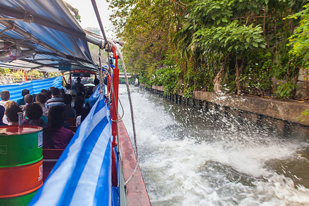 бангкок - bangkok thailand asia water taxi стоковые фото и изображе�ния