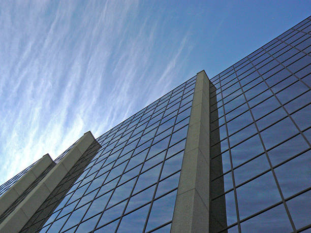 Winnipeg Canada Corporate Cloudscape with windstreaked clouds