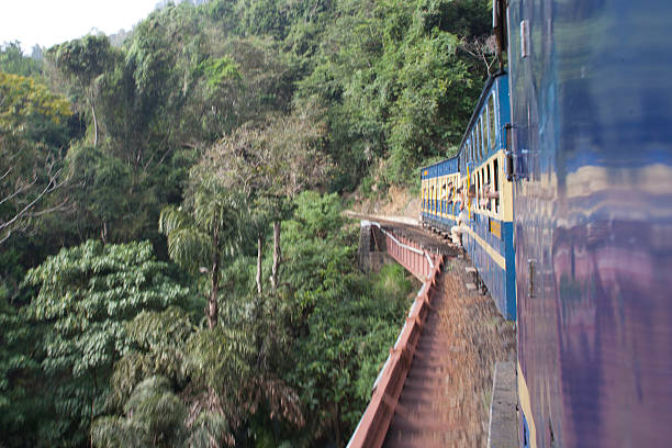 istock Small train taken in Nilgiri, Tamil-Nadu, India 539105694