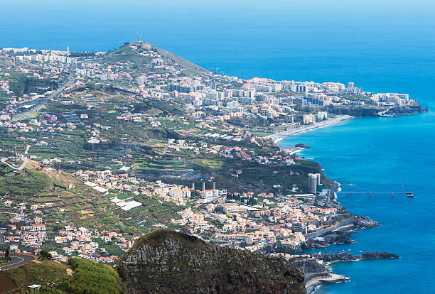 istock view from Miradouro do cabo Girao skyline funchal 539106084