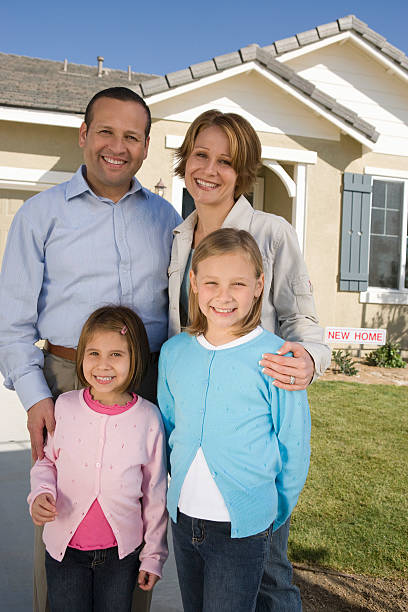 istock Family with New Home 539106725