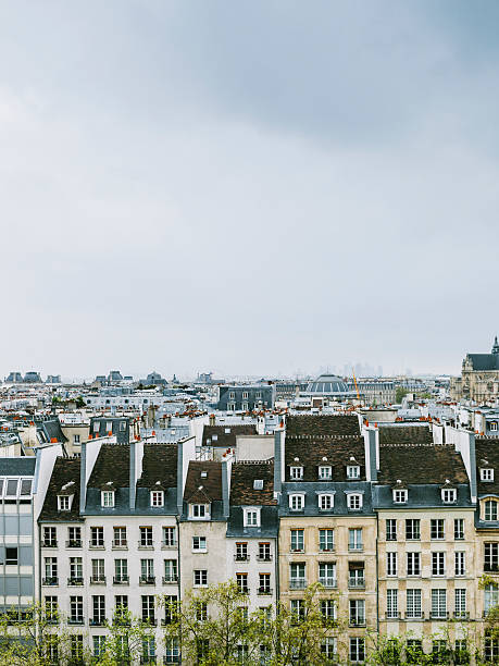 istock Paris rooftops , France 539108396