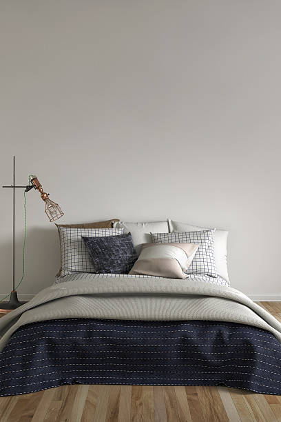 istock Modern urban bedroom with decoration 539109954