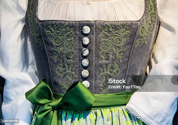Cornelian Cherry Stock Photo - Download Image Now - Dirndl, Bavaria, Traditional Clothing