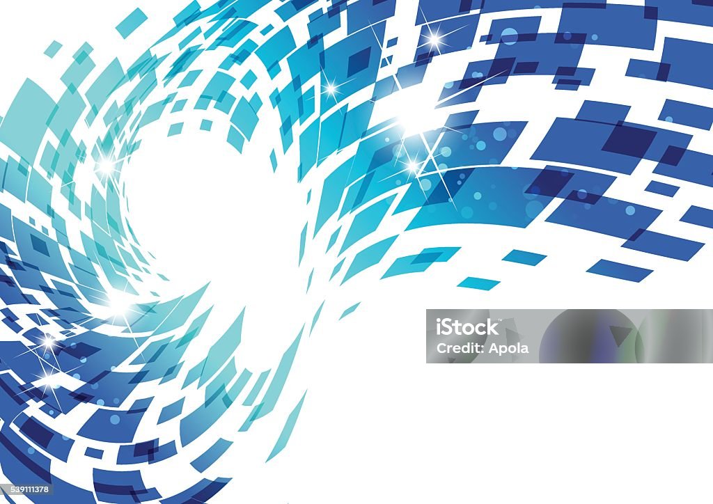 Blue Geometry Style Blue Geometry Background Stock Illustration - Download Image Now ...