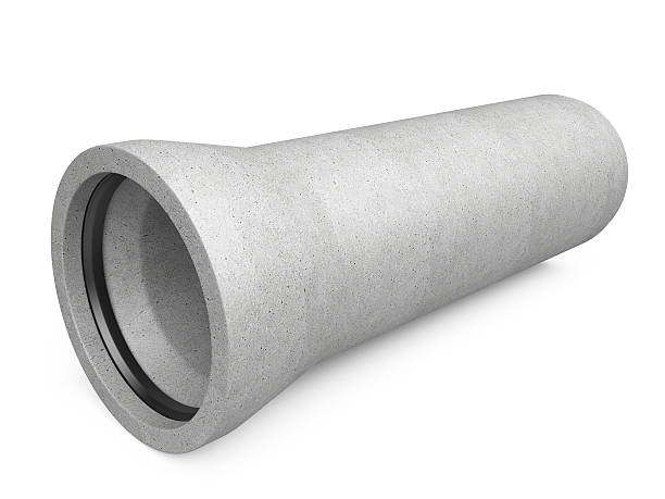 istock Industrial concrete pipe for Sewer 539121045
