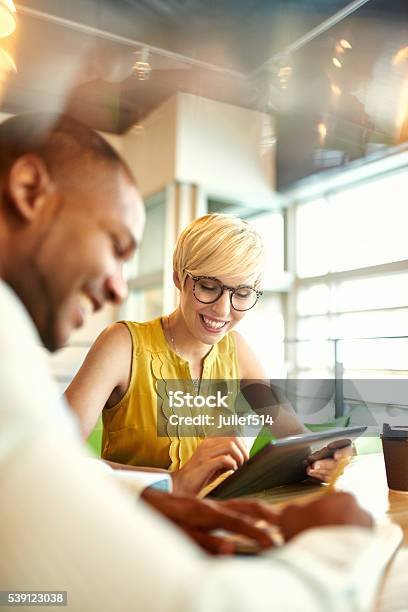 Two Creative Millenial Small Business Owners Working On Social Media Stock Photo - Download Image Now