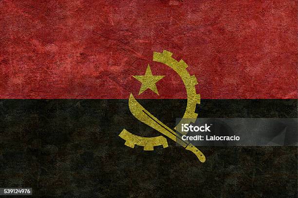 Flag Of Angola Stock Photo - Download Image Now - Africa, Angola, Angolan Flag