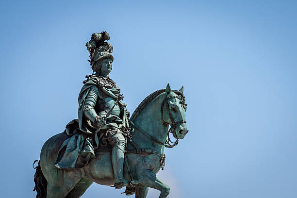 istock statue of King Jose on the Commerce square 539125020