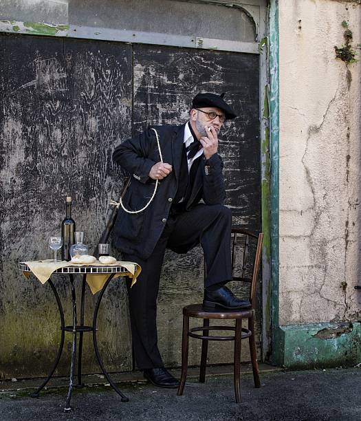 French resistance fighter, World War II reenactment