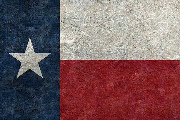 istock Textured flag of Texas as a background 539127690