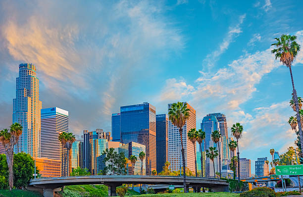 istock Skyscrapers of Los Angeles skyline,CA 539127970