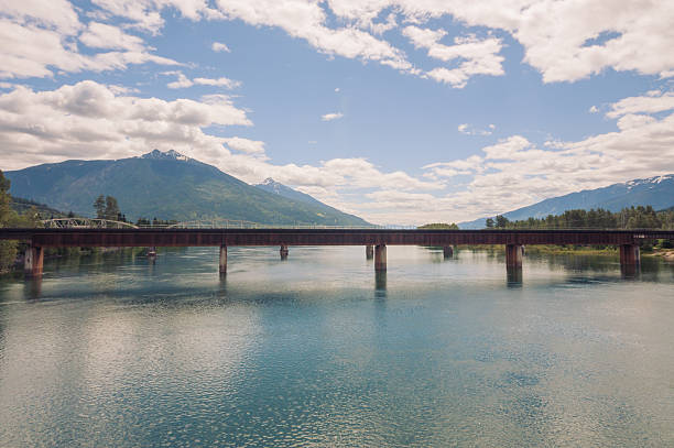 istock Train Bridge Landscape, Revelstoke 539131668