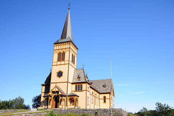 Cathedral in Lofoten, Norway