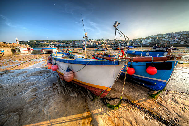 St Ives From St Ives, a British fishing port st ives cornwall stock pictures, royalty-free photos & images