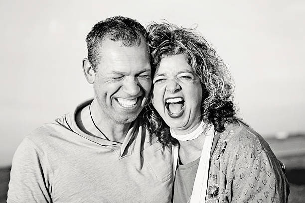 Laughing Couple stock photo
